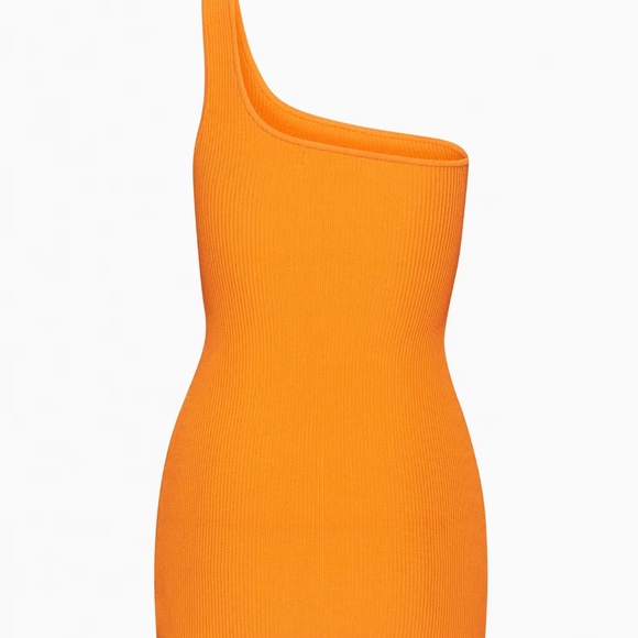 Aritzia Babaton Sculpt Knit One-shoulder Dress - Picture 2 of 4